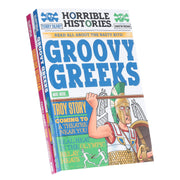 Horrible Histories (Newspaper Edition) by Terry Deary 2 Books Collection Set - Ages 8-12 - Paperback 7-9 Scholastic
