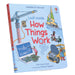 Usborne Lift-The-Flap Look Inside How Things Work by Rob Lloyd Jones - Ages 5+ - Board Book 5-7 Usborne Publishing Ltd