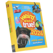 Weird but true! 2023 & 2024: wild and wacky, facts and photos! by National Geographic Kids 2 Books Collection Set - Ages 7-10 - Hardback 7-9 HarperCollins Publishers