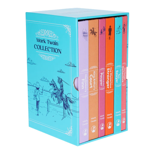 The Mark Twain Deluxe 6 Books Collection Box Set - Fiction - Hardback Fiction Classic Editions