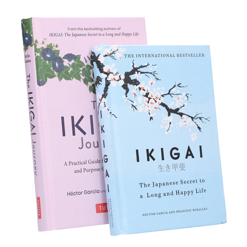 The Ikigai Journey & Ikigai By Hector Garcia & Francesc Miralles 2 Books Collection Set - Non Fiction - Hardback Non-Fiction Tuttle Publishing