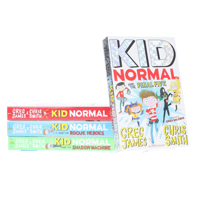 Kid Normal Series 4 Books Collection Set By Greg James & Chris Smith - Ages 8-12 - Paperback 9-14 Bloomsbury Publishing PLC