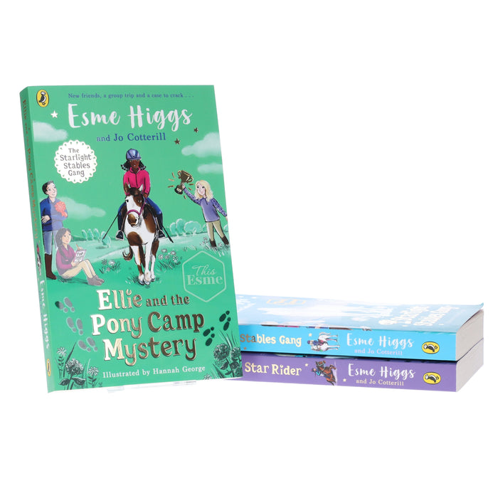 The Starlight Stables Gang Series by Esme Higgs & Jo Cotterill Illustrated 3 Books Collection Set - Ages 8-12 - Paperback 9-14 Penguin Random House