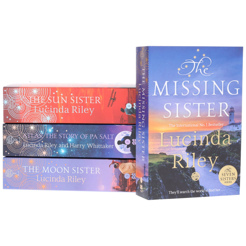 The Seven Sisters Series (Book 5-8) By Lucinda Riley & Harry Whittaker 4 Books Collection Set - Fiction - Paperback Fiction Macmillan
