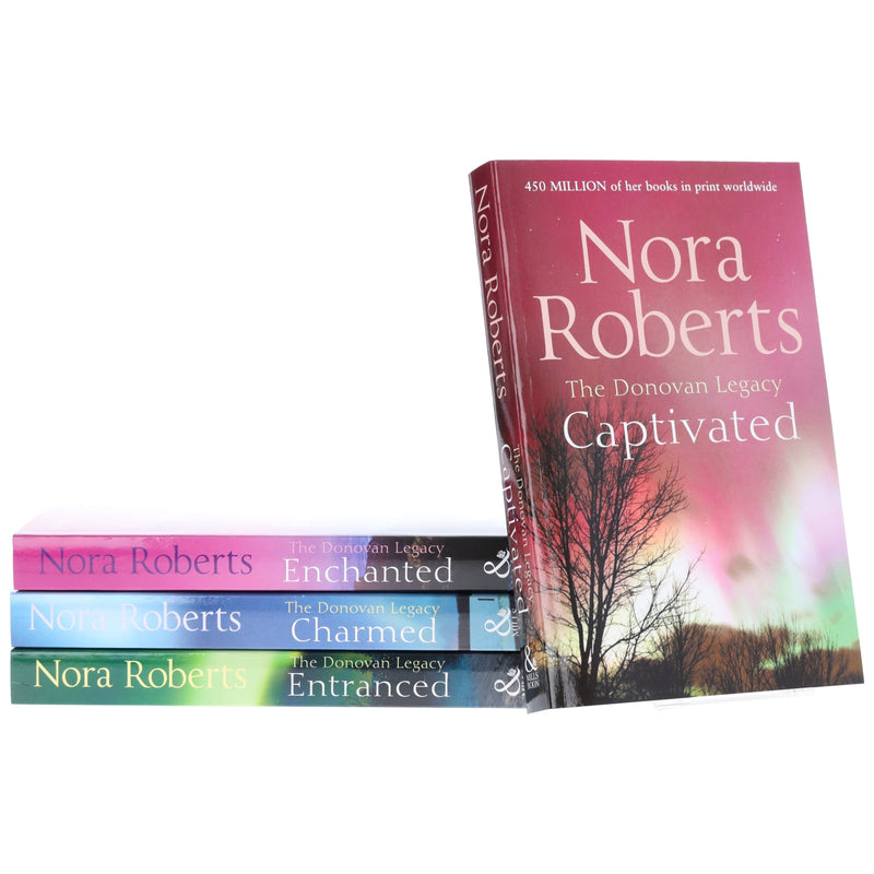 Donovan Legacy Series by Nora Roberts 4 Books Collection Set - Fiction - Paperback Fiction HarperCollins Publishers
