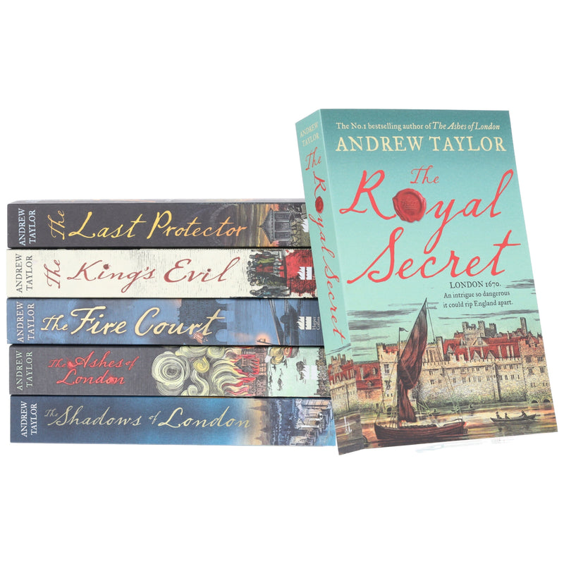 James Marwood & Cat Lovett Series By Andrew Taylor 6 Books Collection Set - Fiction - Paperback Fiction HarperCollins Publishers