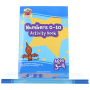 CGP Preschool Activity Book Bundle 6 Books Collection Set - Ages 3-4 - Paperback 3-5 Coordination Group Publications Ltd (CGP)