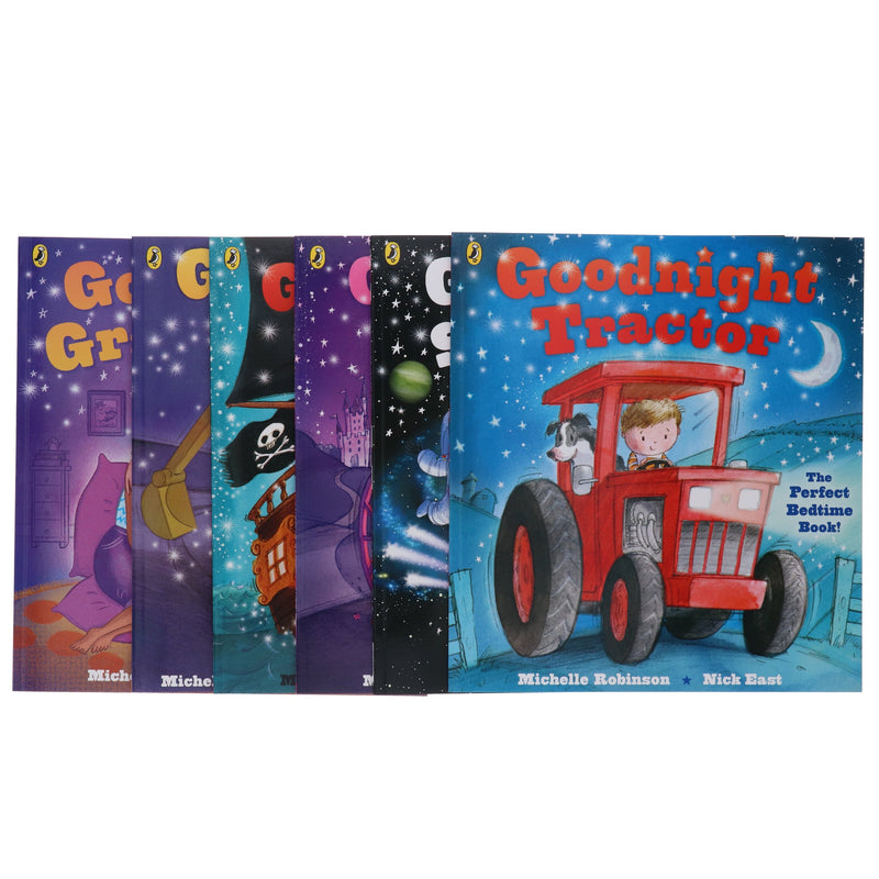 Goodnight Collection by Michelle Robinson 6 Bedtime Story Books Collection Set - Ages 1-5 - Paperback 0-5 Penguin Random House