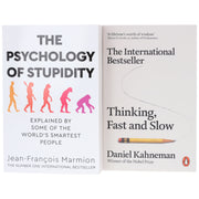 Thinking, Fast and Slow & The Psychology of Stupidity by Daniel Kahneman & Jean-Francois Marmion 2 Books Collection Set - Non Fiction - Paperback Non-Fiction penguin/Macmillan