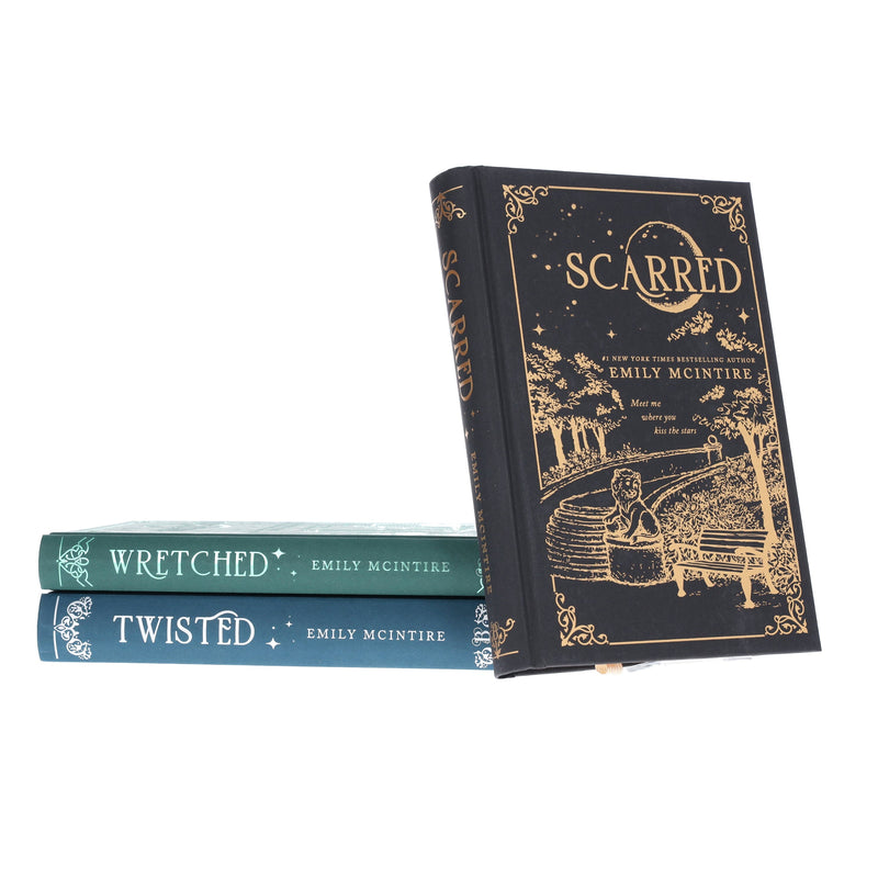 Never After Series by Emily McIntire 3 Books Collector's Edition Set (Sprayed Edges) - Fiction - Hardback Fiction Sourcebooks