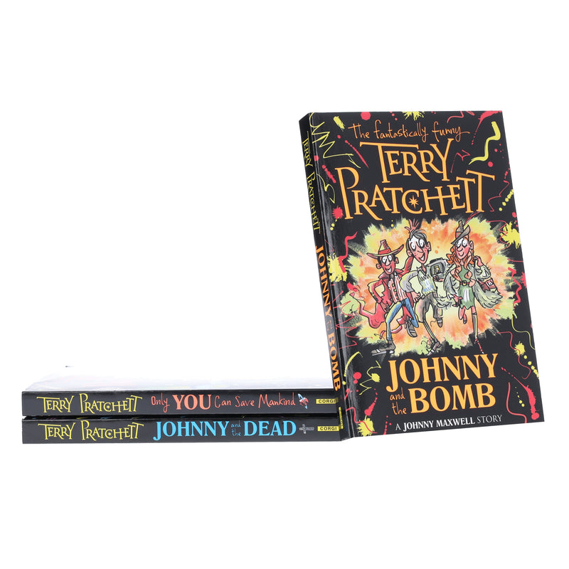 Johnny Maxwell Series by Terry Pratchett 3 Books Collection Set - Age 9-11 - Paperback 9-14 Penguin Random House