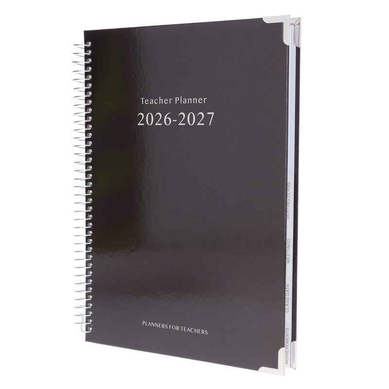 Teacher Planner 2026-2027 - Cocoa Edition - Spiral Bound Hardback