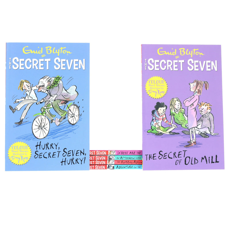 The Secret Seven Short Story Collection 6 Books Box Set By Enid Blyton - Ages 6-11 - Paperback 5-7 Hodder
