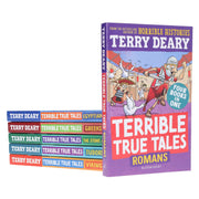 Terrible True Tales By Terry Deary: 6 Books (4 Books in 1) Collection Set - Ages 7-9 - Paperback 7-9 Bloomsbury Publishing