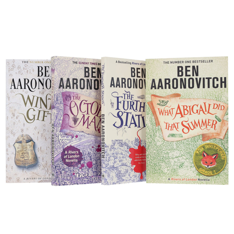 Ben Aaronovitch Collection: A Rivers Of London Novella 4 Books Set - Fiction - Paperback Fiction Hachette