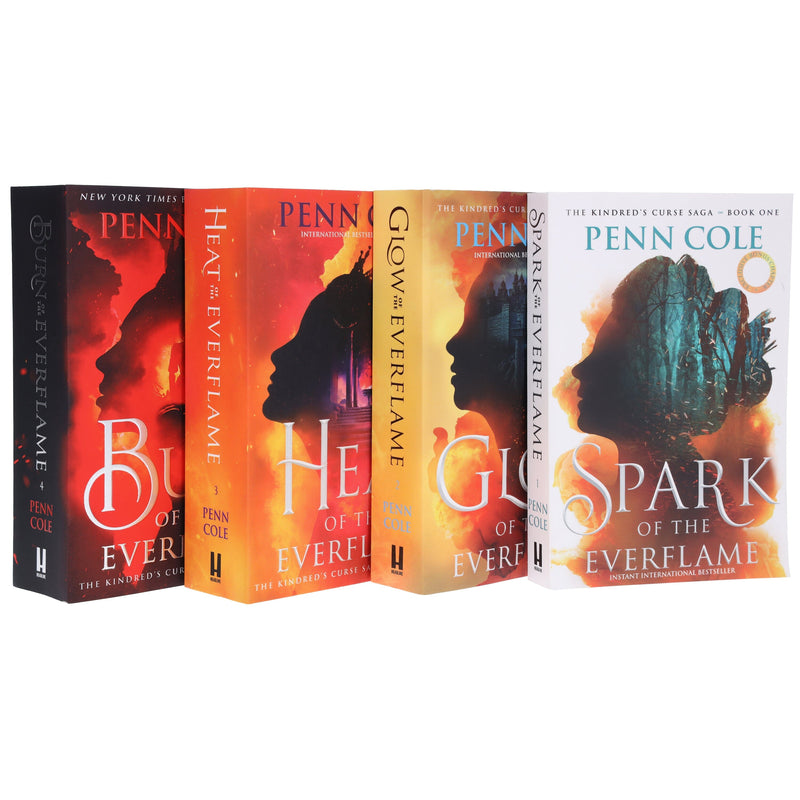 The Kindred's Curse Saga by Penn Cole 4 Books Collection Set - Fiction - Paperback Fiction Hachette