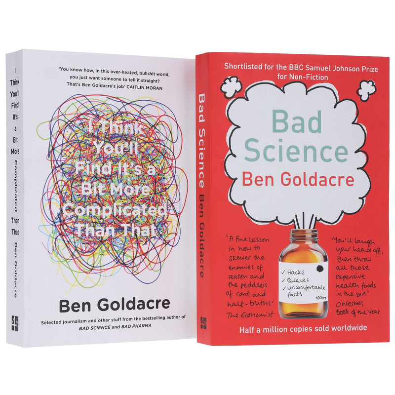 Ben Goldacre Collection 2 Books Set - Non Fiction - Paperback Non-Fiction HarperCollins Publishers