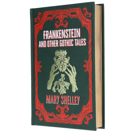 Frankenstein and Other Gothic Tales by Mary Shelley - Fiction - Deluxe Leather-Bound Edition Hardback Fiction Wilco Books