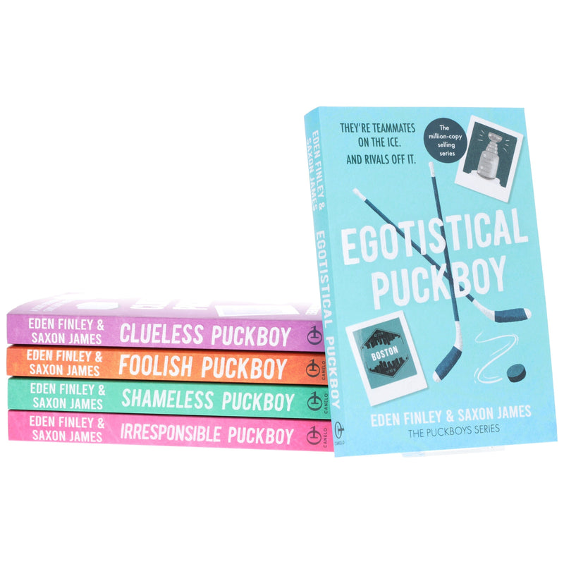 The Puckboys Series (Book 1-5) by Saxon James & Eden Finley 5 Books Collection Set - Fiction - Paperback Fiction Canelo