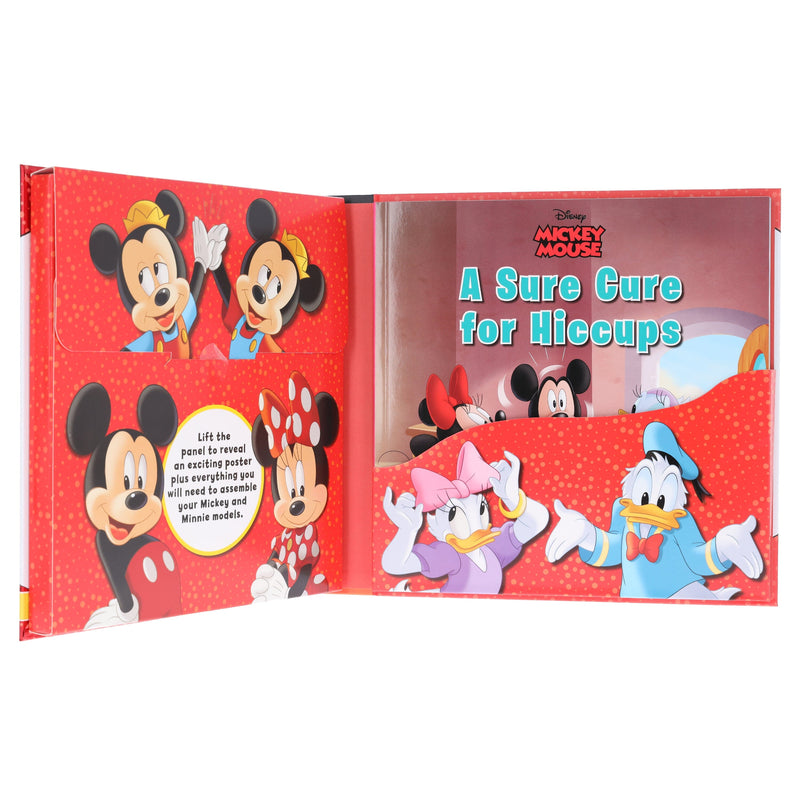 Disney Mickey Mouse: Read, Build and Play Book by Walt Disney - Ages 3+ - Paperback 3-5 Autumn Publishing