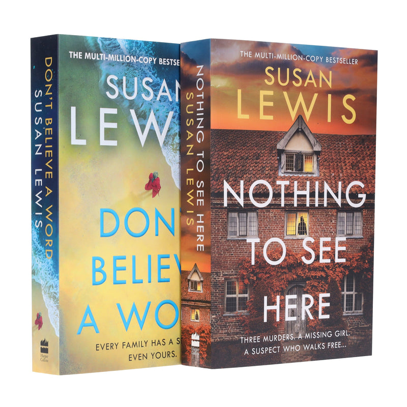 Cristy Ward Thriller by Susan Lewis 2 Books Collection Set - Fiction - Paperback Fiction HarperCollins Publishers