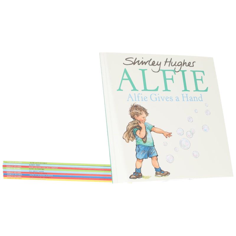 Alfie by Shirley Hughes: 10 Books Collection Set - Ages 3-5 - Paperback 0-5 Red Fox