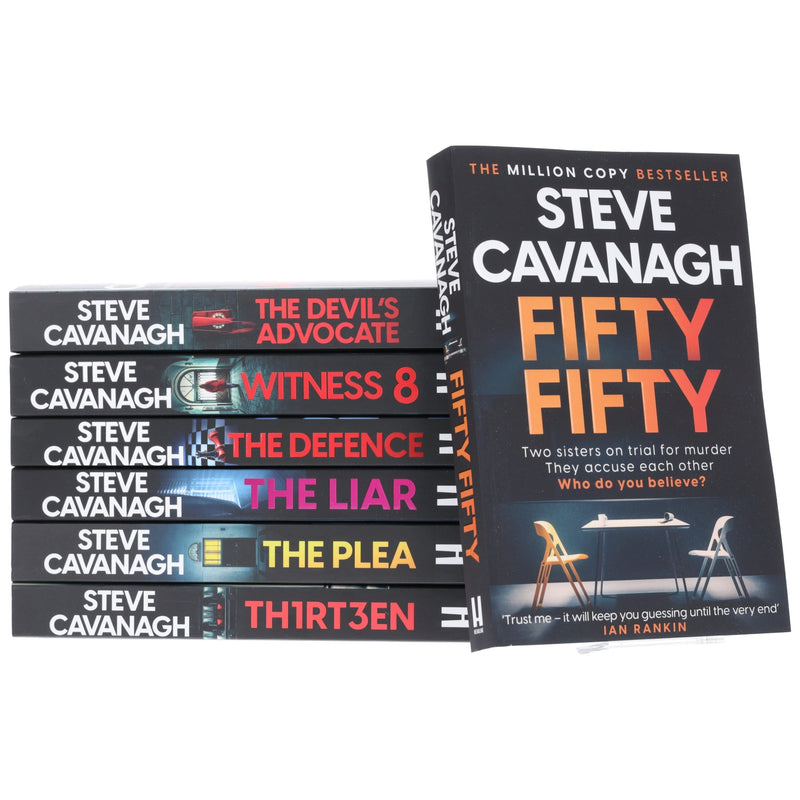 Eddie Flynn Series By Steve Cavanagh 7 Books Collection Set - Fiction - Paperback Fiction Hachette