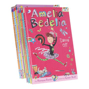 Amelia Bedelia Funny Chapter Books by Herman Parish Illustrated 8 Books Collection Box Set - Ages 6-10 - Paperback 5-7 HarperCollins Publishers