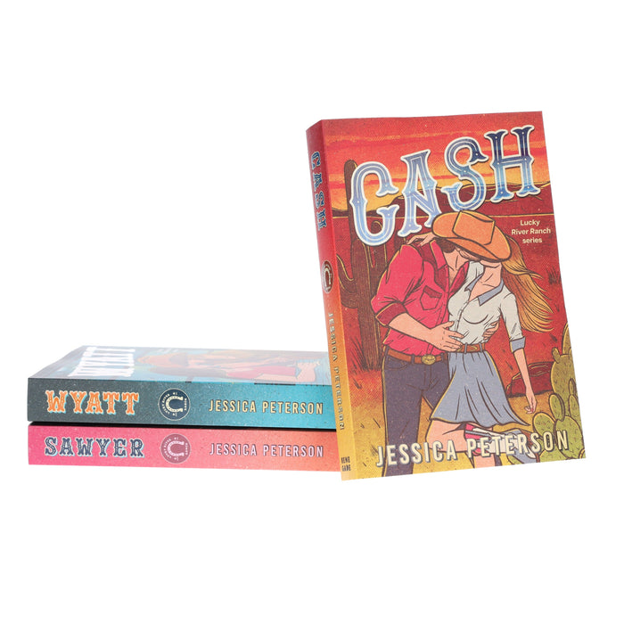 Lucky River Ranch Series by Jessica Peterson 3 Books Collection Set - Fiction - Paperback Fiction Hachette