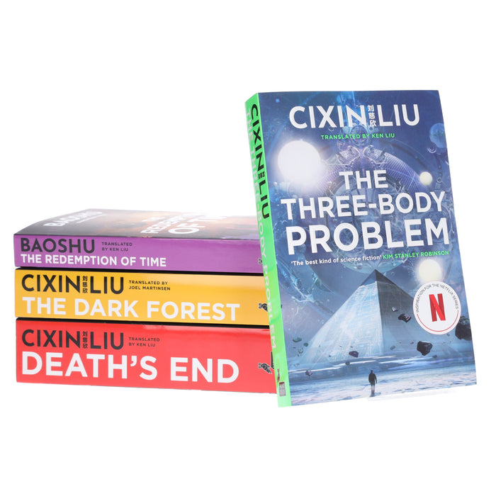 The Three-Body Problem Novels By Cixin Liu & Baoshu 4 Books Collection Set - Fiction - Paperback B2D DEALS Head of Zeus