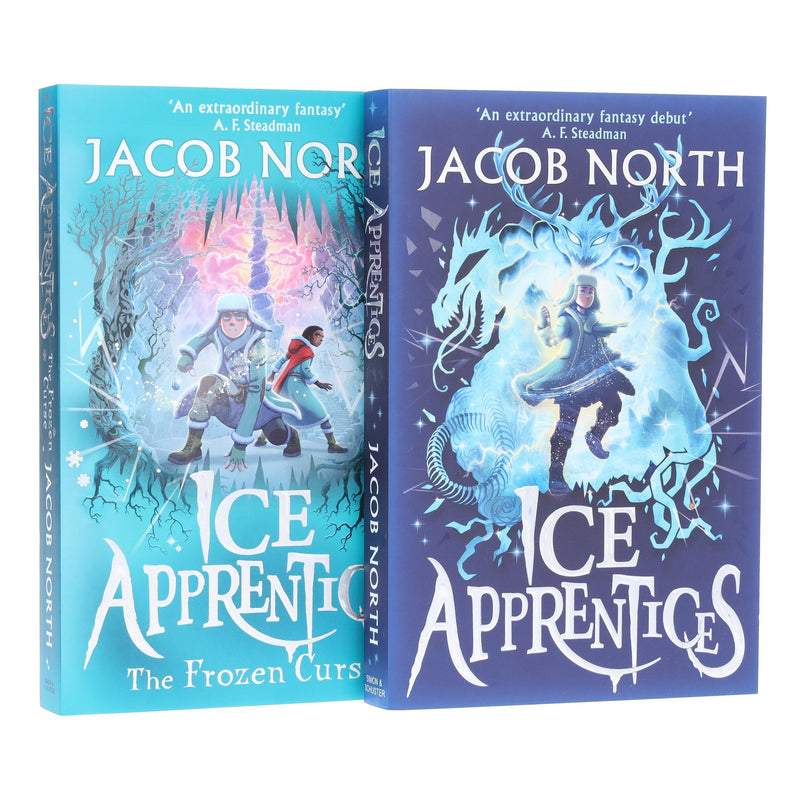 Ice Apprentices Series by Jacob North 2 Books Collection Set - Ages 9+ - Paperback 9-14 Simon & Schuster