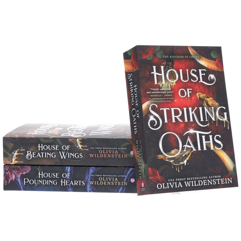 The Kingdom of Crows: Forbidden Romantasy Adventure Series By Olivia Wildenstein 3 Books Sprayed Edges Collection Set - Fiction - Paperback Fiction Penguin Random House