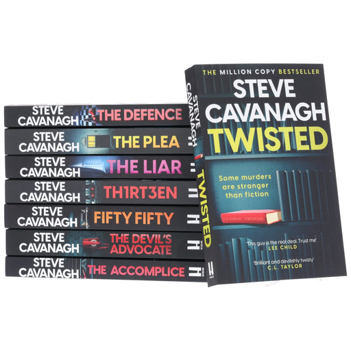 Eddie Flynn Series (Set 2) by Steve Cavanagh 8 Books Collection Set - Fiction - Paperback Fiction Hachette