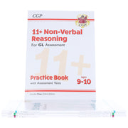 CGP 11+ Practice Book and Assessment Tests Bundle (for GL Assessment) 4 Books Set - Ages 9-10 - Paperback (Includes Free Online Edition) 9-14 Coordination Group Publications Ltd (CGP)