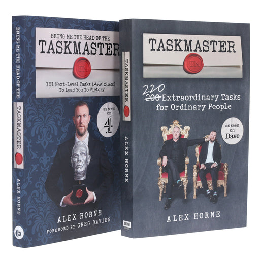 Taskmaster by Alex Horne 2 Books Collection Set - Non Fiction - Paperback Non-Fiction BBC Books/Ebury Spotlight