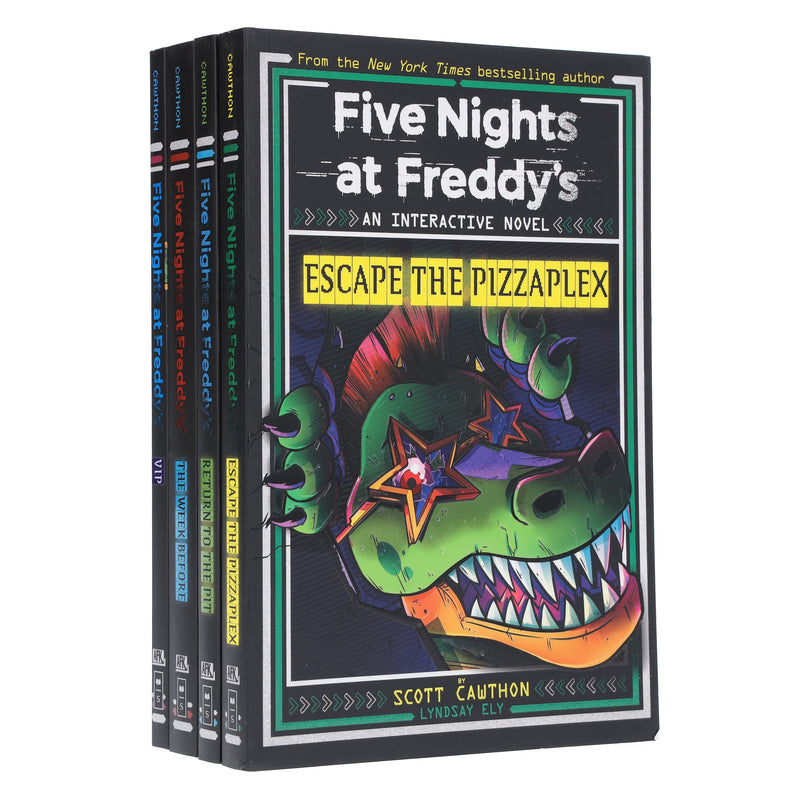 Five Nights at Freddy's: Interactive 4 Novels Box Set by Scott Cawthon - Ages 12+ - Paperback 9-14 Scholastic