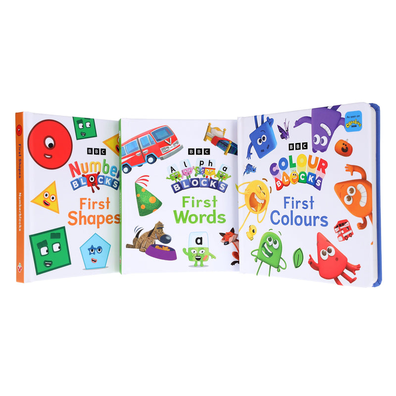 Numberblocks, Alphablocks and Colourblocks First Collection 3 Books Set - Ages 2-5 - Board Book B2D DEALS Sweet Cherry Publishing