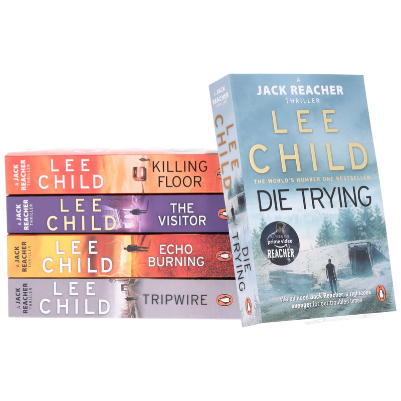 Jack Reacher by Lee Child: Books 1-5 Collection Set - Fiction - Paperback Fiction Penguin Random House