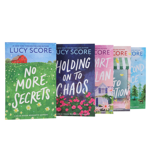 A Blue Moon Romantic Comedy Series by Lucy Score 5 Books Collection Set - Fiction - Paperback Fiction Bloom Books