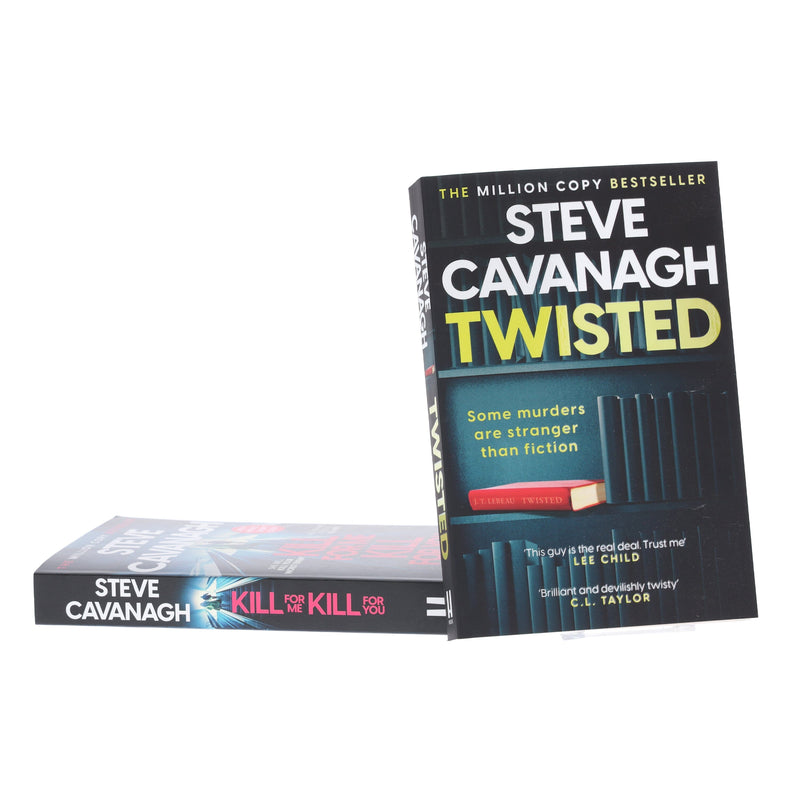 Steve Cavanagh Collection (Twisted & Kill For Me Kill For You) 2 Books Set - Fiction - Paperback Fiction Hachette