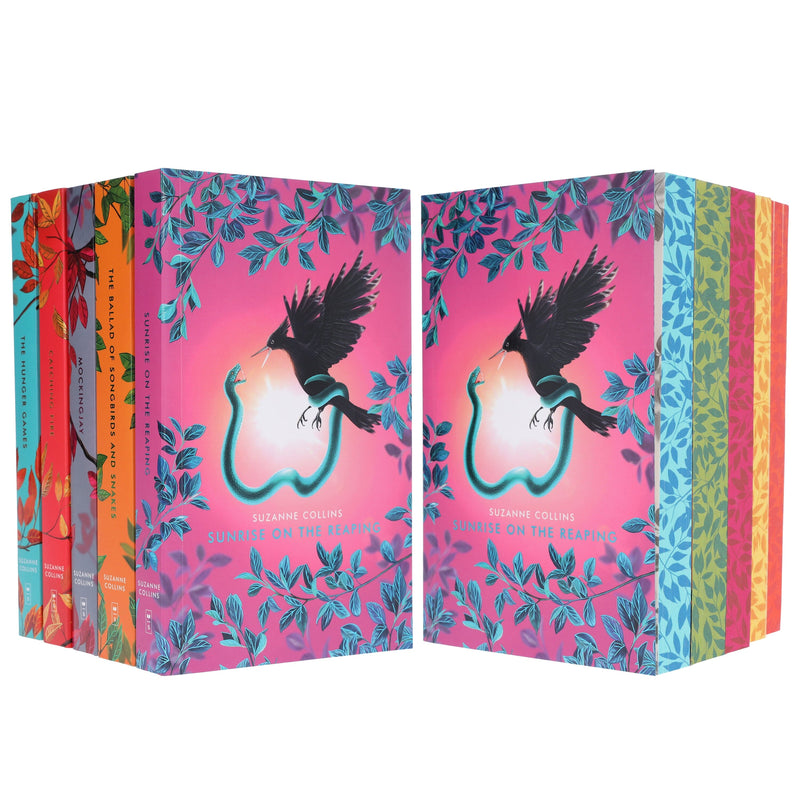 The Deluxe Hunger Games Collection by Suzanne Collins 5 Books Box Set - Ages 13+ - Paperback (Patterned Edge) Fiction Scholastic