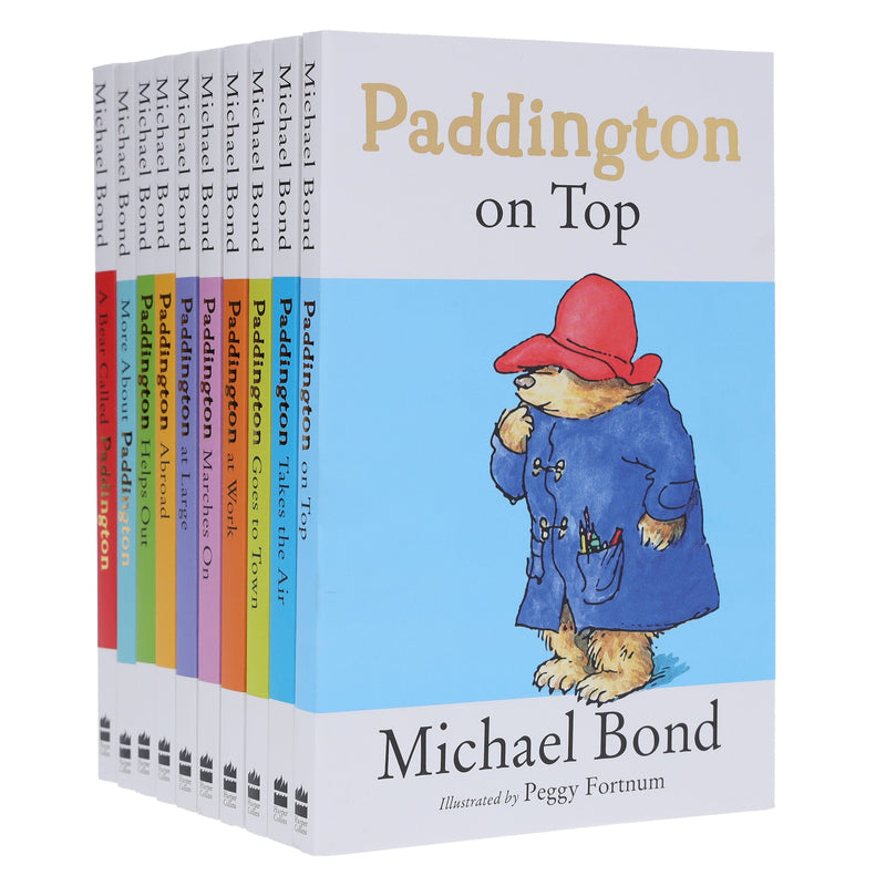 Paddington Bear Classic Collection 10 Books By Michael Bond - Ages 7+ - Paperback 7-9 HarperCollins Publishers