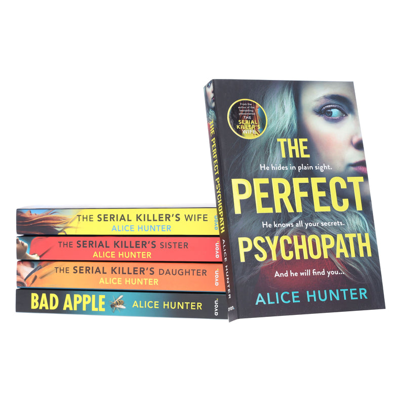 The Serial Killer Series By Alice Hunter 5 Books Collection Set - Fiction - Paperback Fiction HarperCollins Publishers