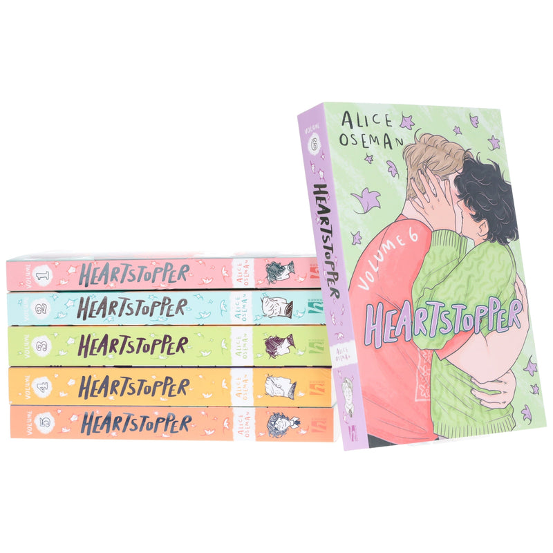 Heartstopper (Vol 1-6) by Alice Oseman 6 Books Collection Set - Ages 13+ - Paperback B2D DEALS Hodder Children’s Books