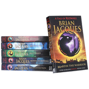 Redwall Series (Book 1-6) by Brian Jacques 6 Books Collection Set - Ages 8-12 - Paperback 9-14 Penguin Random House