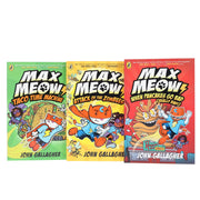 Max Meow Series (Book 4-6) by John Gallagher 3 Graphic Novels Collection Set - Ages 5-10 - Paperback Graphic Novels Penguin Random House