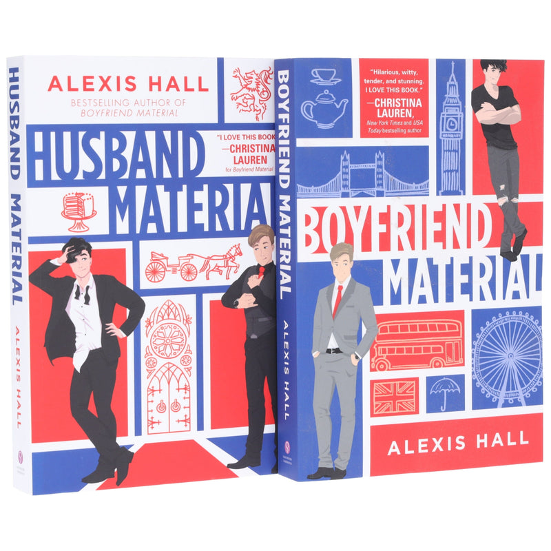 Boyfriend Material Series By Alexis Hall 2 Books Collection Set - Fiction - Paperback Fiction Sourcebooks, Inc