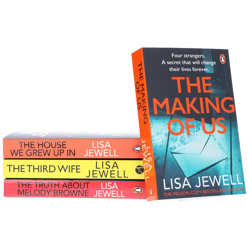 Lisa Jewell's The House We Grew Up In, The Truth About Melody Browne, The Third Wife & The Making of Us: 4 Books Set - Fiction - Paperback Fiction Penguin Random House