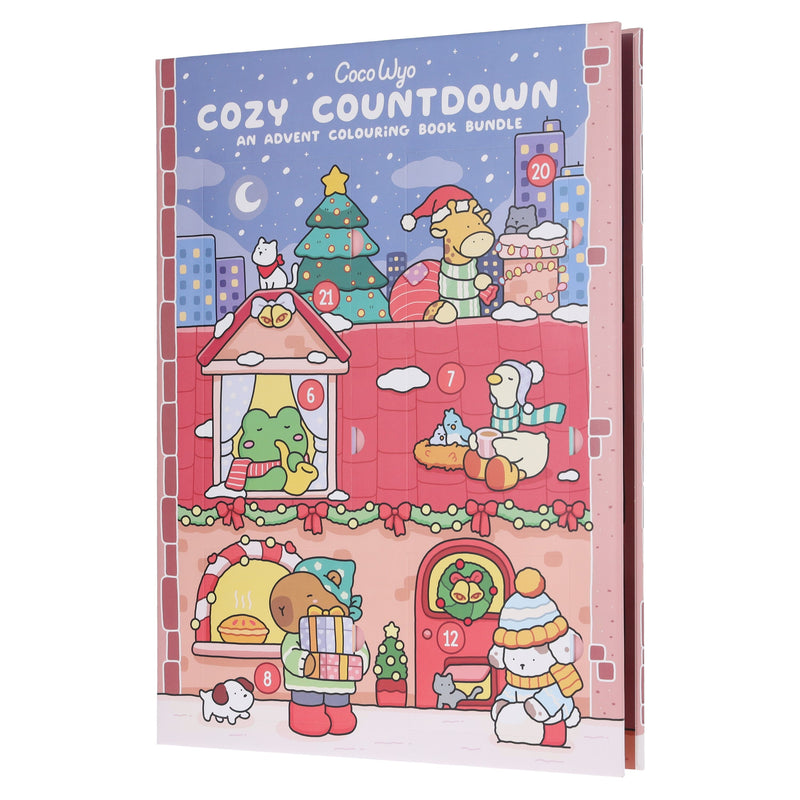 Coco Wyo: Cozy Countdown - An Advent Colouring Book Bundle (Contains 24 Books) - Ages 7+ - Paperback 9-14 Penguin Random House