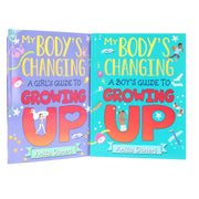 My Body's Changing: A Boy's & Girl's Guide to Growing Up By Anita Ganeri 2 Books Collection - Ages 7-12 - Paperback 7-9 Hachette